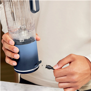 Ninja Blast Max, blue - Portable cordless blender