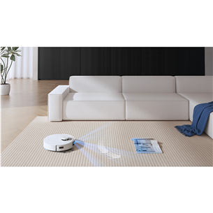 Ecovacs Deebot T30S Combo, wet & dry, white - Robot vacuum cleaner + handheld vacuum cleaner