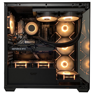 Intop Gaming R7 Aqua, Ryzen 7, 64 GB, 2 TB, RTX 5080, black - Desktop PC