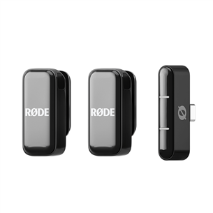 Rode Wireless Micro, USB-C, black - Wireless microphone system