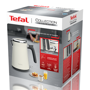 Tefal Collection, 1.7 L, white - Kettle