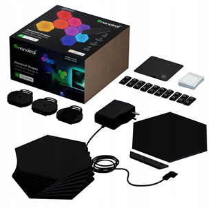 Nanoleaf Shapes Hexagons Starter Kit, 9 panels - Smart Light Starter Pack