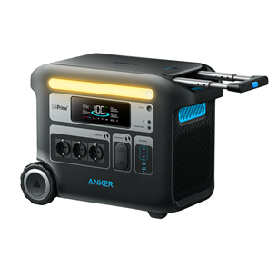 Anker Solix F2000, 2048 Wh, 2300 W, hall - Akujaam