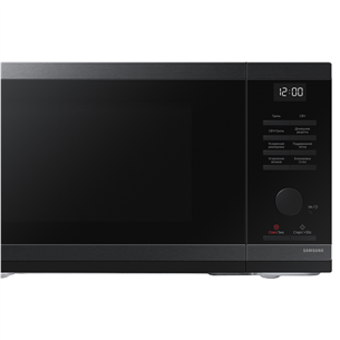 Samsung, 23 L, black - Microwave oven with grill