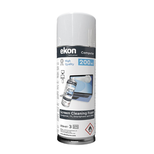 EKON Screen Cleaning Foam, 200 ml - Screen cleaning spray ECSPRAYFOAM200ML