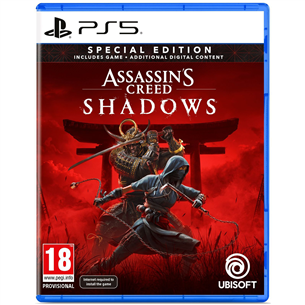 Assassin's Creed: Shadows, Special Edition, PlayStation 5 - Игра