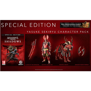 Assassin's Creed: Shadows, Special Edition, PlayStation 5 - Mäng