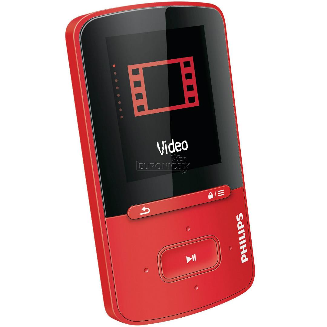  Mp4 player GoGEAR Philips SA4VBE04RF 12